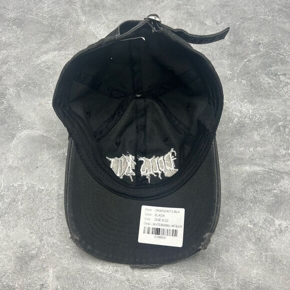 NWT Dolls Kill Distressed Vintage Baseball Adjustable Trucker Hat - Picture 7 of 14